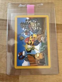 2016 Pokemon Playing Cards MARIO PIKACHU ACE OF Spades Pokemon Center JP Mint - Image 3
