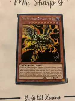 THE WINGED DRAGON OF RA - LIMITED EDITION TN19-EN009 ENG Yu Gi Oh! CARD SECRET R - Image 2