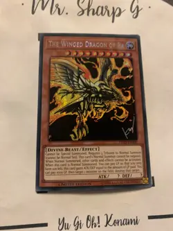 THE WINGED DRAGON OF RA - LIMITED EDITION TN19-EN009 ENG Yu Gi Oh! CARD SECRET R - Image 4