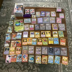 HUGE Pokemon Card Lot Vintage 1st Editions Mr Mime 151 Charizard W/ Some Custom - Image 1