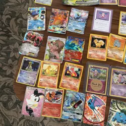 HUGE Pokemon Card Lot Vintage 1st Editions Mr Mime 151 Charizard W/ Some Custom - Image 2