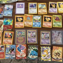 HUGE Pokemon Card Lot Vintage 1st Editions Mr Mime 151 Charizard W/ Some Custom - Image 3