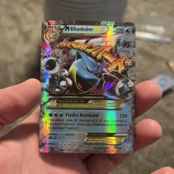 Pokemon TCG Mega-Blastoise EX XY 30/146 Holo Rare Card READ DESCRIPTION - Image 1