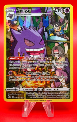 Pokemon Gengar TG06/TG30 Swsh11: Lost Origin Trainer Gallery Holo Card - Image 1