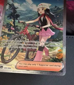 Pokemon TCG Dawn 129/094 Full Art Supporter Holo Trainer Card NM - Image 3
