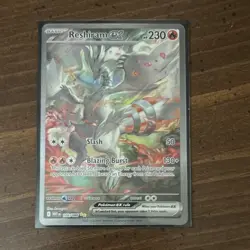 Reshiram EX 166/086 Sv: White Flare Special Illustration Rare Holo 230 HP Card - Image 1