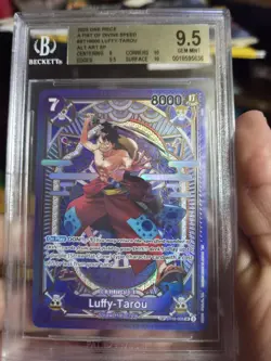 One Piece Luffy-Tarou ST18-005 SP a Fist of Divine Speed OP11 Card English - Image 1