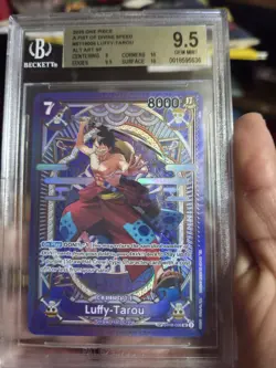One Piece Luffy-Tarou ST18-005 SP a Fist of Divine Speed OP11 Card English - Image 2