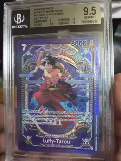 One Piece Luffy-Tarou ST18-005 SP a Fist of Divine Speed OP11 Card English - Image 4