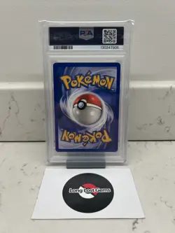 PSA 7 Machamp 8/102 Base Set Pokemon Card Cosmos Holofoil 1st Ed. With Swirl 💫 - Image 2