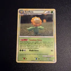 Pokemon TCG Sunflora HeartGold SoulSilver Card 31/123 Non-Holo - Image 1
