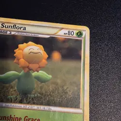 Pokemon TCG Sunflora HeartGold SoulSilver Card 31/123 Non-Holo - Image 3