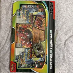 Pokemon Trading Card Game Incineroar ex and Torterra ex Special Collection Box - Image 1