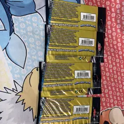 Pokemon Cosmic Eclipse Mini Booster Pack 3-Card Set, Complete Art Set Long Crimp - Image 2