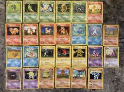 (B14) (2016) Pokemon XY Evolutions (26) Card Lot Set Builder No Duplicates - Image 1