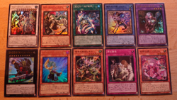 Yu-Gi-Oh! Blazing Dominion BLZD-JP Ultra + Super Rare Bundle 10 Cards JP OCG - Image 1
