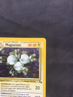 Pokemon Cards: 1st Edition Fossil Rare Holo: Magneton 11/62 - Image 4
