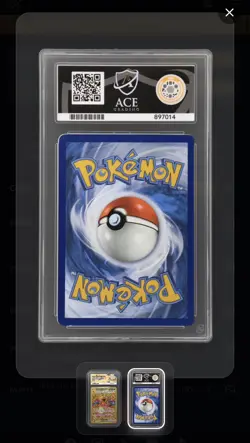 Pokemon Card Gold Charizard EX 228/197 Ace 10 Obsidian Flames - Image 2