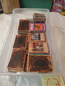 yugioh cards, Lot Unchecked , Wear. Sold As Is , Lot Of Cards - Image 1