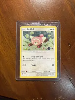 Stufful 110/147 Toys R Us Promo Burning Shadows HD Cosmos Holo Card (UNOPENED) - Image 1