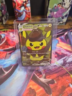 Pokemon Detective Pikachu Custom Cosplay Card VCOS - Image 1