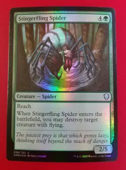 1x Stingerfling Spider | FOIL | Commander Legends | MTG Magic Cards - Image 1