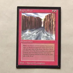 MTG RAGING RIVER (X1) COLLECTOR'S EDITION NM Magic Card - Image 1