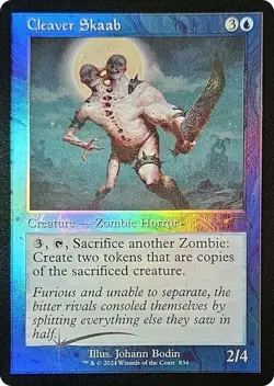 1x Cleaver Skaab - Foil - Retro Frame NM-Mint, English Secret Lair MTG Magic - Image 1