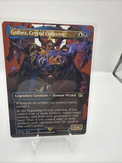 Magic the Gathering Golbez Crystal Collector Borderless Foil Card 0395 - Image 1