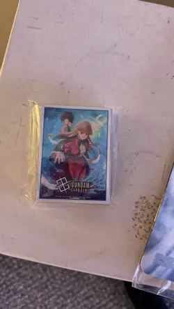 2026 Gundam Card Game TCG Gundam W Wing PBO1 Card Sleeve Sealed US Seller - Image 1