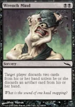 Wrench Mind x4 - Mirrodin - Light Play, English - Mirrodin - Image 1