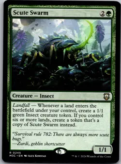 Scute Swarm R Commander: Modern Horizons 3 245 NM - Image 1
