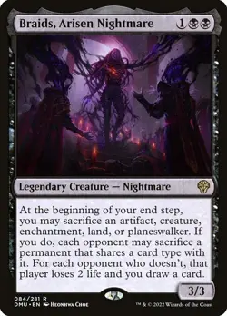 Braids, Arisen Nightmare 1x MtG Dominaria United SP/NM - Image 1