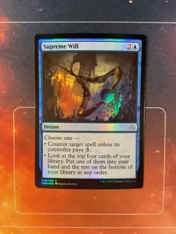 Supreme Will - Foil - Hour of Devastation - Magic the Gathering - MTG - Image 1