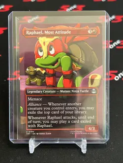 Raphael, Most Attitude (Borderless) Teenage Mutant Ninja Turtles Regular - Image 1