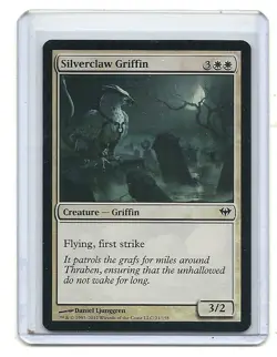 Silverclaw Griffin - Foil - Dark Ascension - Magic the Gathering - Image 1