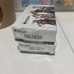 2x MAGIC THE GATHERING FINAL FANTASY PLAY BOX Boxes Damaged Read Description. - Image 2