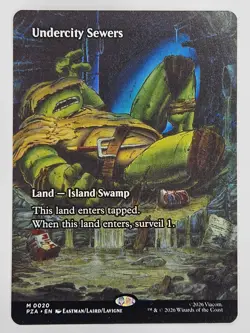 Magic: The Gathering PZA M 0020 Undercity Sewers (Borderless) TMNT - Image 1
