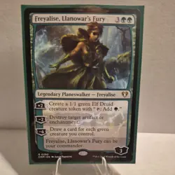 MTG 1x Freyalise, Llanowar's Fury # 290 Commander Masters Magic Gathering x1 NM - Image 1
