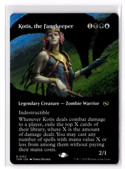 Kotis, the Fangkeeper (Borderless) 362 Tarkir: Dragonstorm Normal NM - Image 1
