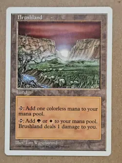 Brushland - 5th Edition - Near Mint | MTG - Image 1
