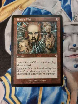 Tsabo's Web MTG Invasion Rare Artifact Moderately Played x1 TW1 - Image 2