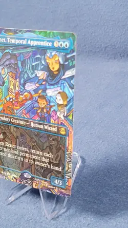 Renet Temporal Apprentice Borderless NM Rare MTG Ninja Turtles - Image 2
