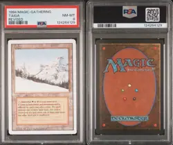 1994 MAGIC THE GATHERING MTG TAIGA REVISED PSA 8 - Image 3