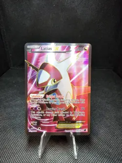 Latias EX 112/116 Plasma Freeze Holo Full Art MP Pokemon Card - Image 1