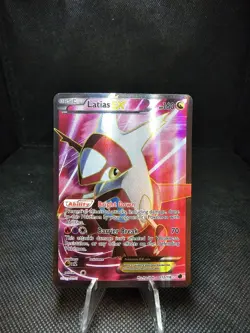 Latias EX 112/116 Plasma Freeze Holo Full Art MP Pokemon Card - Image 2
