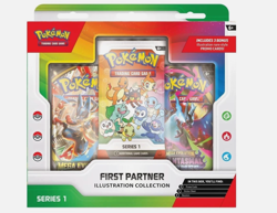 Pokemon TCG: First Partner Illustration Collection Series 1 Factory Sealed Box - Image 1
