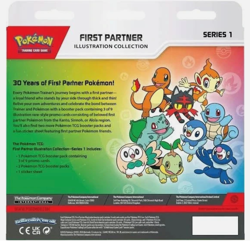 Pokemon TCG: First Partner Illustration Collection Series 1 Factory Sealed Box - Image 2