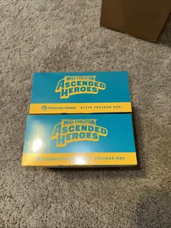 2X Pokemon TCG Ascended Heroes Pokemon Center ETB Elite Trainer Box Sealed - Image 2