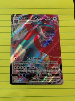 Pokemon Salamence VMAX 144/189 DAA Darkness Ablaze NM - Image 1